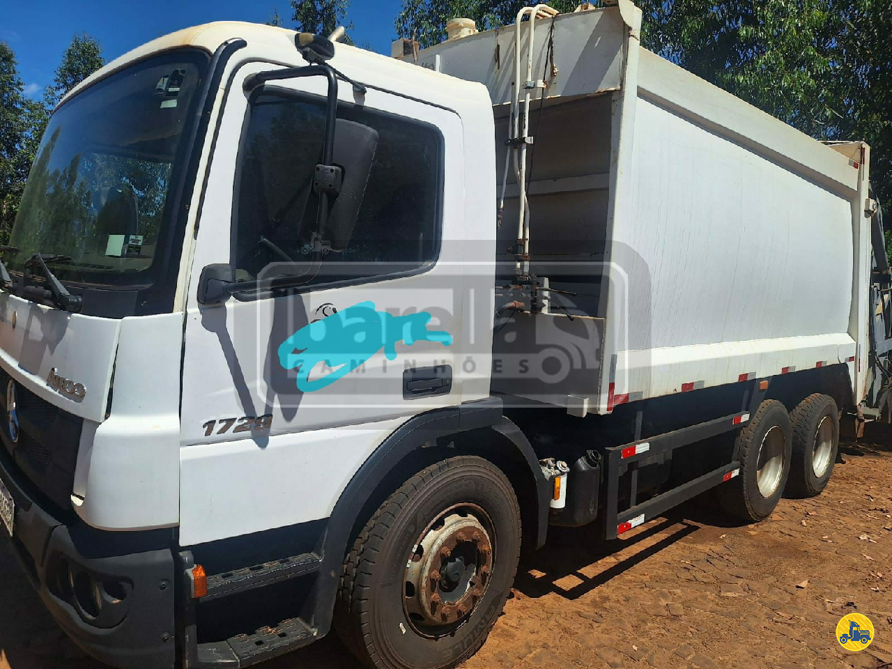 CAMINHAO MERCEDES-BENZ MB 1729 Coletor de Lixo Truck 6x2 Barella Caminhões OSASCO SÃO PAULO SP